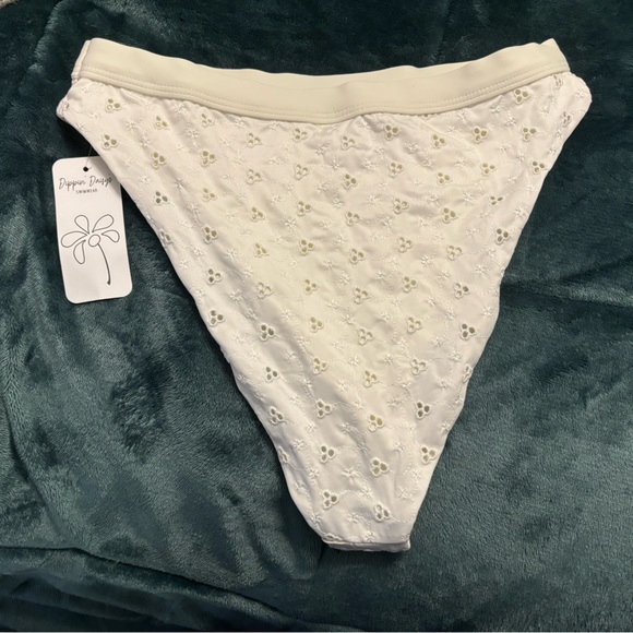 White Bikini Bottoms - Picture 1 of 2